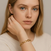 Bold Oval Link Chain Bracelet